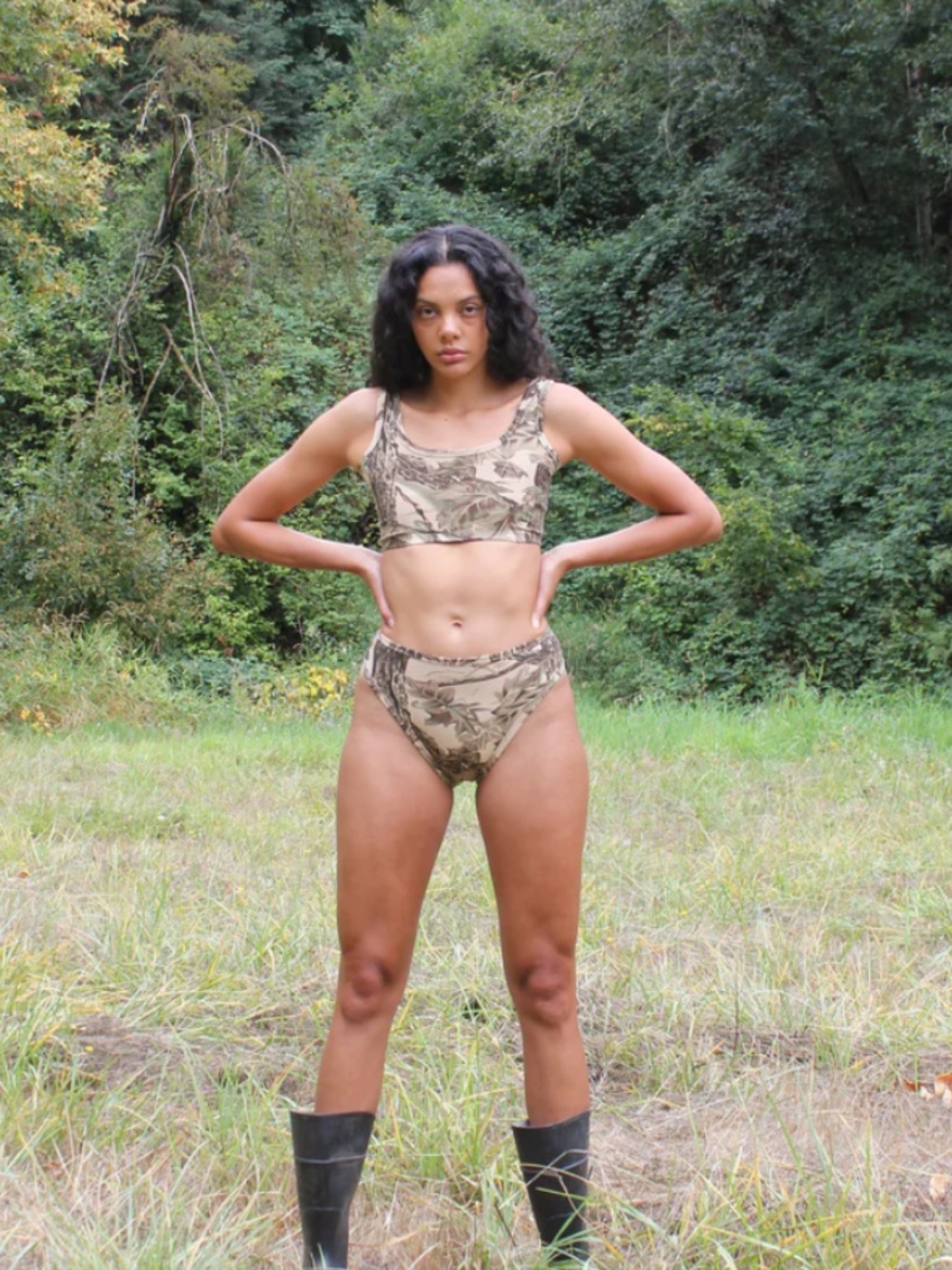 Full Coverage Bra In Camo - Picture 2 of 4
